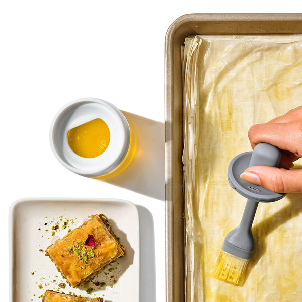 OXO Silicone Cooktop Brush & Bottle Set - 1