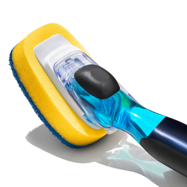 OXO Good Grips Soap Dispensing Dish Scrub - 2