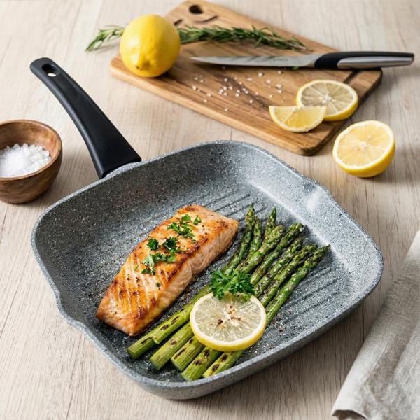Flonal Dura Induction Grill Pan 28cm - 3