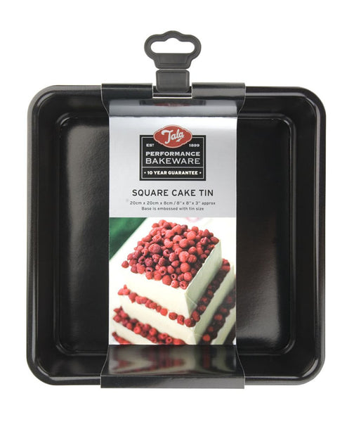 Tala Performance Nonstick Square Cake Tin- 20cm - 1