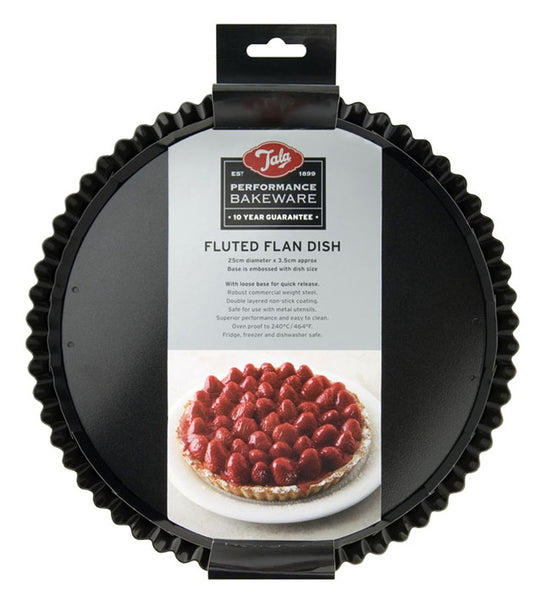 Tala Performance Nonstick Fluted Flan Tin - 25cm - 1