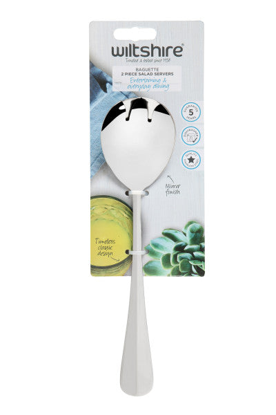 Wiltshire Baguette Salad Server Stainless Steel - 1