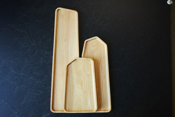 Stanley Rogers Wooden Serving Platter Rectangular Large- 70cm x 20cm x 2cm - 1