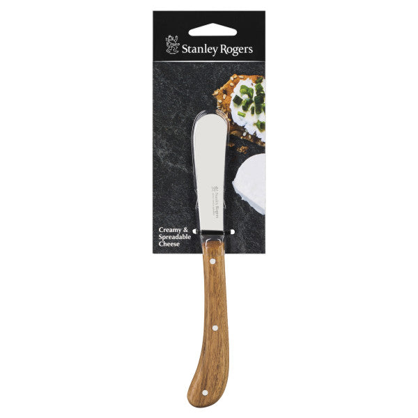 Stanley Rogers Pistol Grip Acacia Spreader - 1