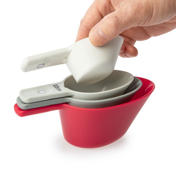 Progressive Magnetic Measuring Cups/Scoops Set/4 - 1