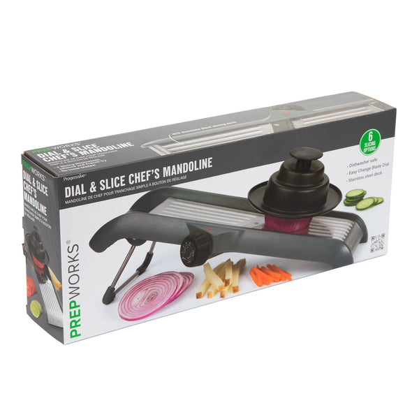 Progressive Prep Works Dial & Slice Chef's Mandoline - Grey - 2