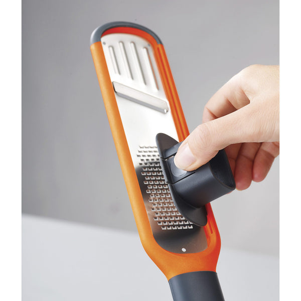 Joseph Joseph 2-In-1 Mini Grater/Slicer - Razor sharp, stainless-steel blades for grating and slicing - 3
