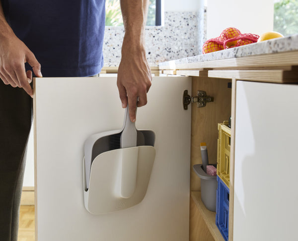 Joseph Joseph CleanTech wall-mounted dustpan & brush - 3