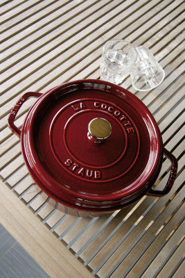 Staub Cast Iron Round Cocotte Grenadine - 24cm - 1