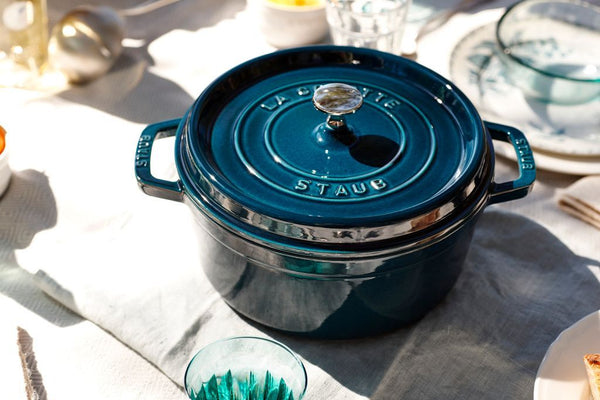 Staub Cast Iron Round Cocotte La Mer - 20cm/2.2L - 2