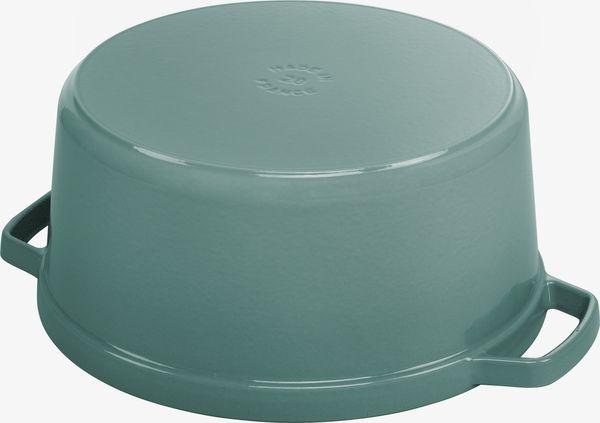 Staub Cocotte Round 24cm - Eucalyptus - 2