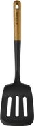 Staub Serving Turner Matte Black Silicone Head with Acacia Wood Handle - 30cm - 1
