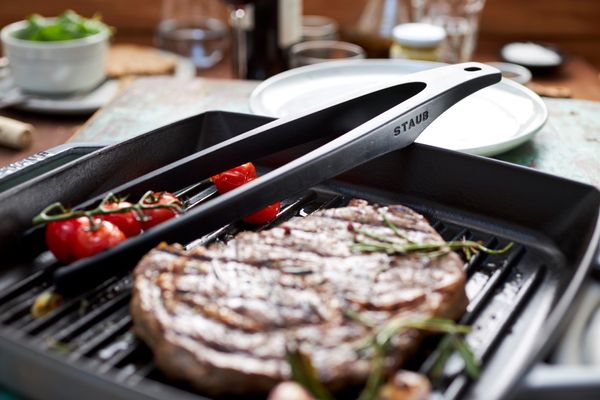 Staub Silicone Tongs Black - 31cm - 1