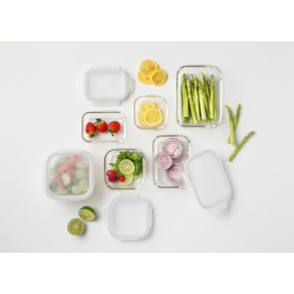 Lock & Lock Euro Glass Boroseal Heat Resistant Glass Rectangular – 630Ml - 1