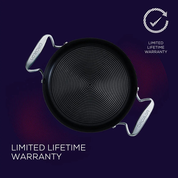 Circulon SteelShield™ Nonstick Stainless Steel S - Series Covered Saucepot - 22cm/3.8L - 2