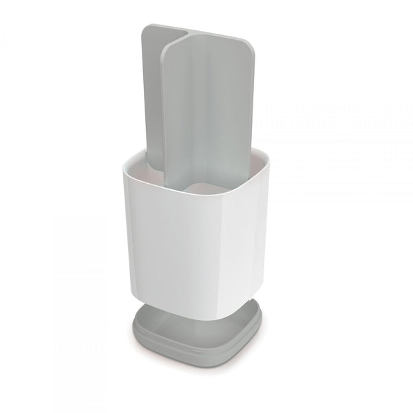 Joseph Joseph Easy store Toothbrush Caddy - Versatile storage for electric/battery toothbrushes, toothpaste tubes, and dental floss - 1