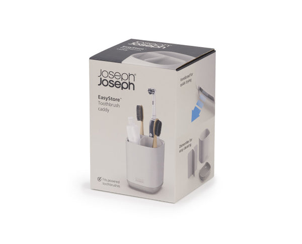 Joseph Joseph EasyStore Toothbrush Caddy ABS Ecru - 1