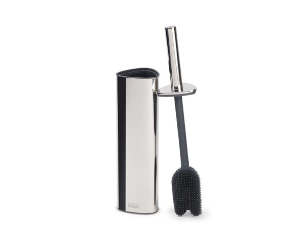 Joseph Joseph Flex 360 Luxe Toilet Brush – Stainless Steel - 2