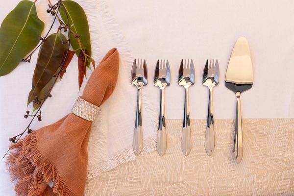 Splayd 74137 - SS Mirror Cake Server & Splayd Set/5 - 1