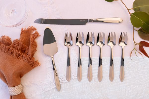 Splayd SS Cake Knife, Server & Splayd Set/8 - 2