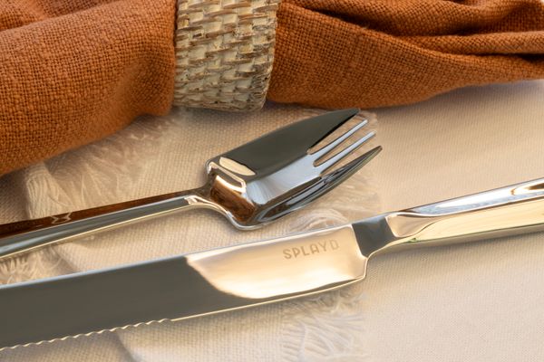Splayd SS Cake Knife, Server & Splayd Set/8 - 3