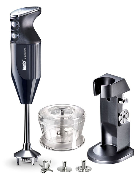 Bamix Gastro Immersion/Stick Blender Stainless Steel Blades - 180W Black - 1