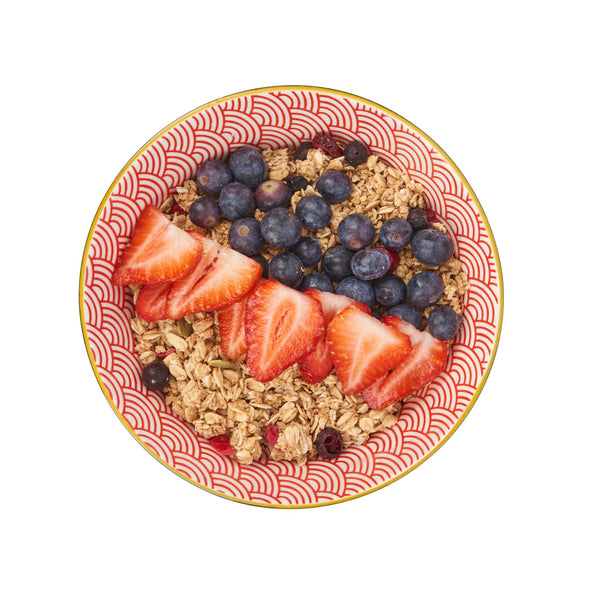 Mikasa Does it All Ceramic Bowl - Blue Arc - 15.7cm - 3