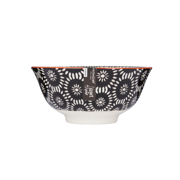 Mikasa Does it All Ceramic Bowl - Black Tile - 15.7cm - 2