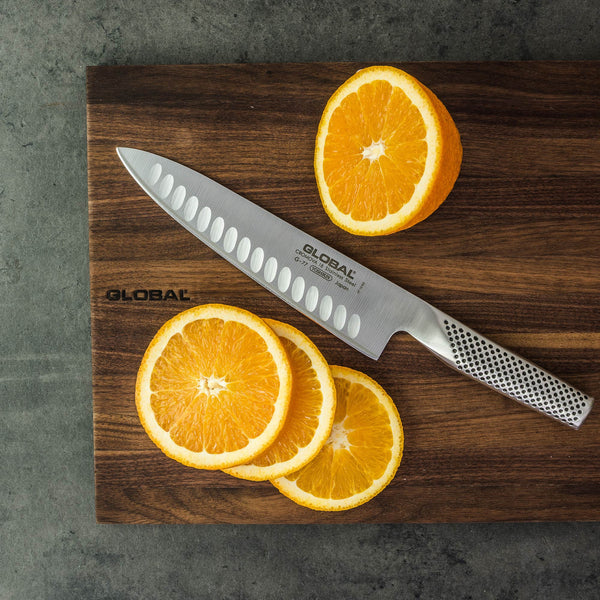 Global Classic 20cm Cook’s Knife Fluted G-80 - 1