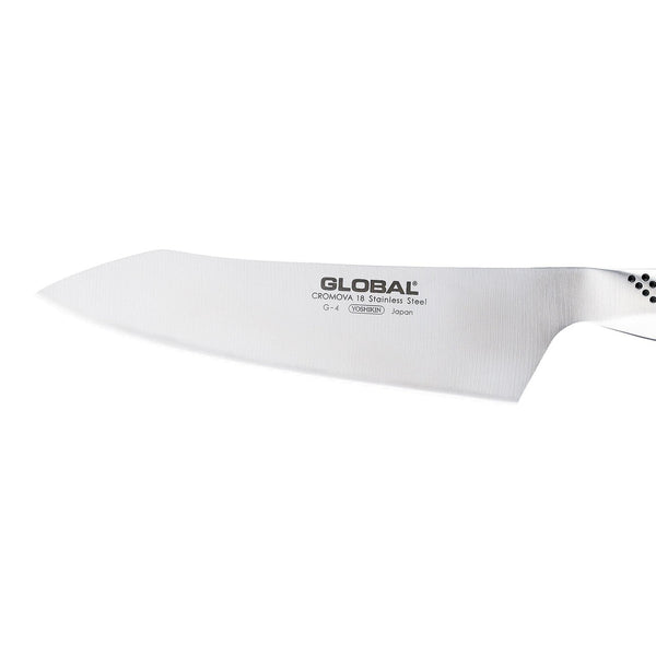 Global Classic Oriental Steel Cooks Knife - 18cm - 2