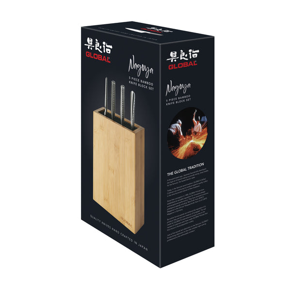 Global Nagoya 5 Piece Knife Block Set - 2