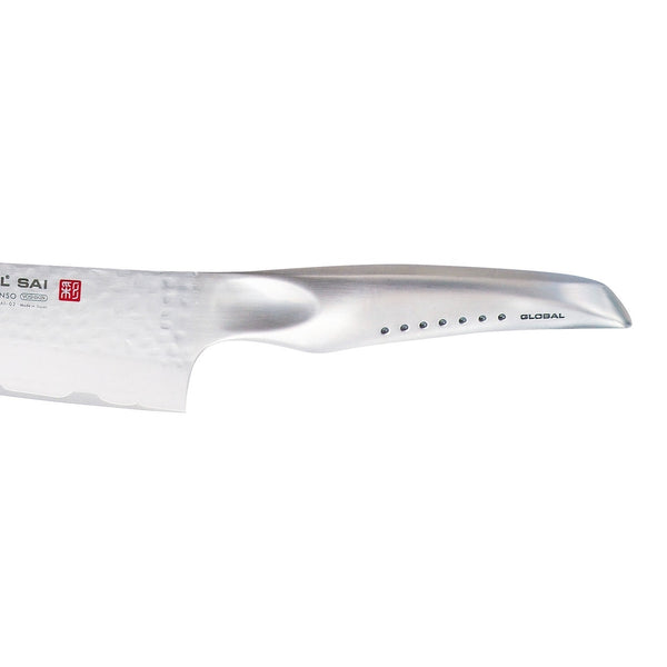 Global Sai Santoku Knife - 19cm - 3