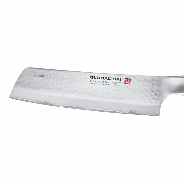 Global Sai Vegetable Knife - 19cm - 2