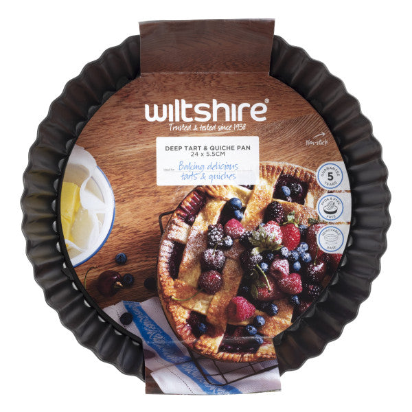 Wiltshire Deep Quiche Pan With Removeable Base - 1