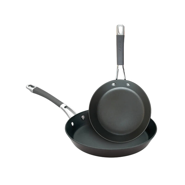 Anolon Endurance+ Nonstick Open French Skillet Twin Pack - 20cm 26cm - 1