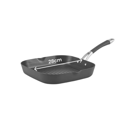 Anolon Endurance+ Non-Stick Grill Pan With Spouts - 28cm - 1