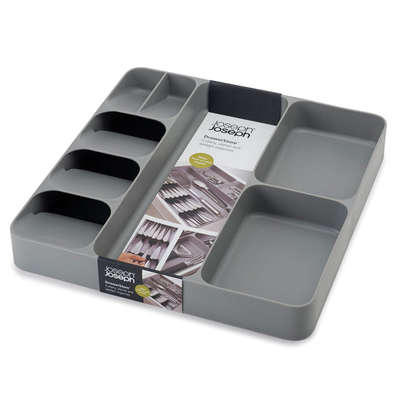 Joseph Joseph Drawer Store Organizer Tray, Gray Pack of 1 - 5.5cm x 38.5cm x 39.5cm - 2