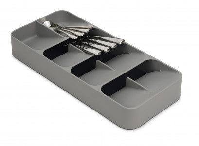 Joseph Joseph DrawerStore Large Compact Cutlery Organiser – Grey - 2