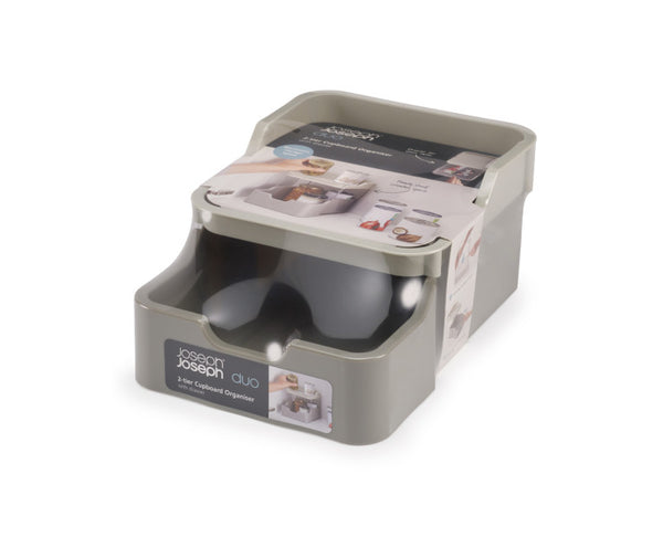 Joseph Joseph Duo 2tier Cupboard Orgniser w/Drawer - 1