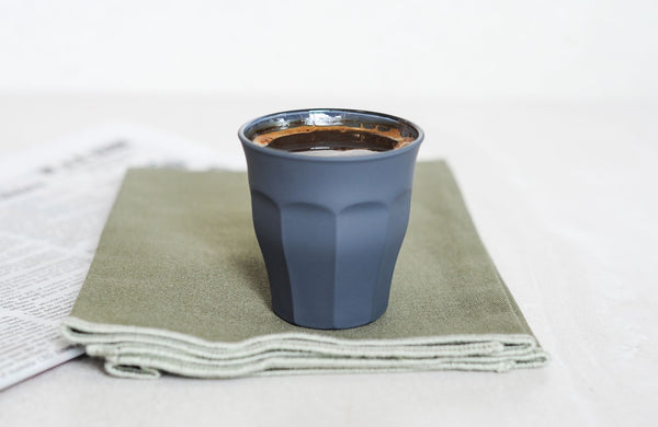 Duralex Picardie Soft Touch Grey Tumbler Set of 6 - 90ml - 1