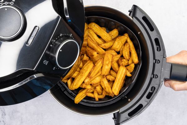 Cuisena Air Fryer Silicone Square Basket Black 18.5cm - 2