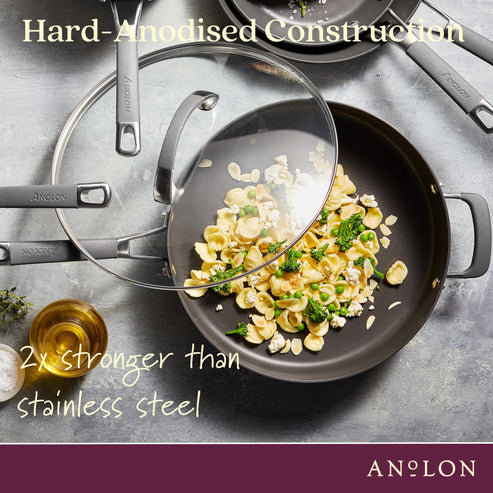 Anolon Endurance+ Nonstick Induction Covered Sauté 30cm/4.7L - 3
