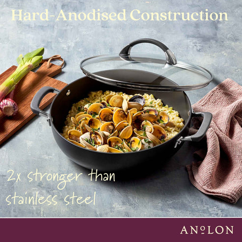 Anolon Endurance+ Nonstick Induction Covered Risotto 30cm/5.2L - 3