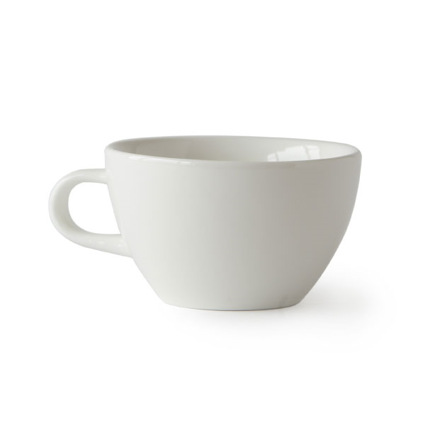 Acme Pack Of 6 Latte Cups Milk White Made From High Quality Porcelain - 280Ml - 2