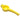 Avanti Metal Lemon Squeezer Yellow - 26.4cm x 8.5cm x 5cm