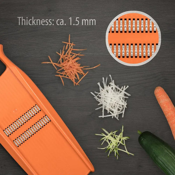 Borner Roko PowerLine Grater Orange Steel Blade Orange Steel Blade - 2