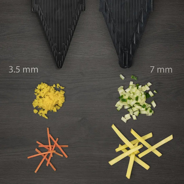 Borner V3 Vegetable Slicer TrendLine Starter Set Steel Blade White - 3