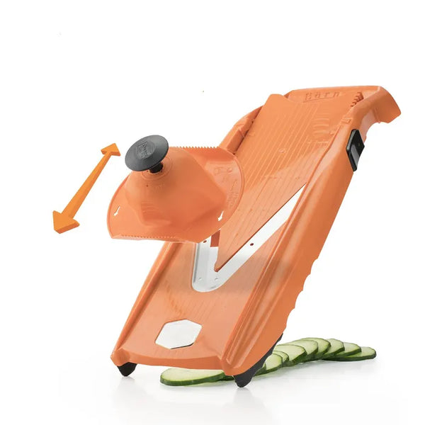 Borner V5 PowerLine Mandoline PowerLine Basic Set Steel Blade Orange - 3