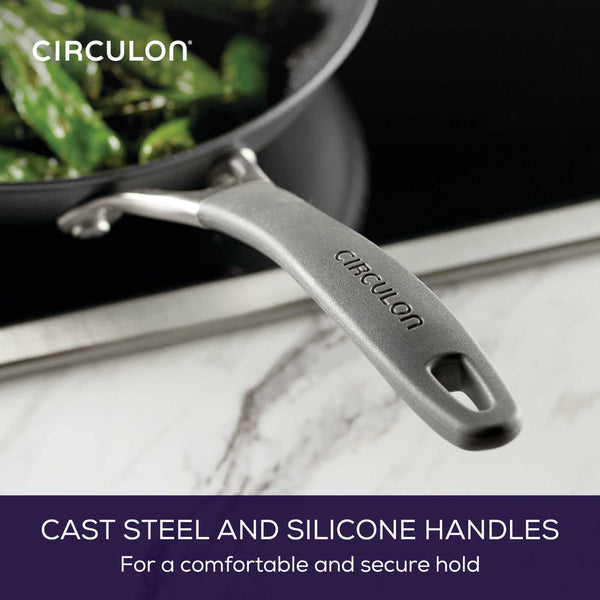 Circulon ScratchDefense A1 Nonstick Induction Skillet 21.5cm & Casserole 28.5cm - 3