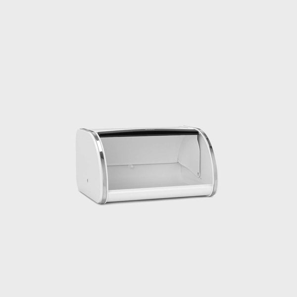 Brabantia Roll Top Brilliant Steel Bread Bin – 16L - 1